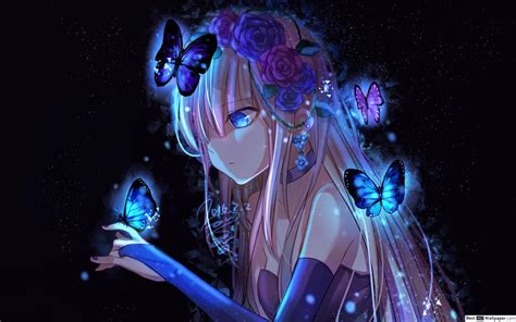 anime blue wallpapers|More.